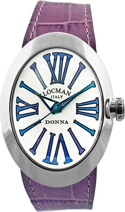 Locman Italy Damenuhr Donna lila Ref. 0410 (Analoguhr, 34.50 mm)