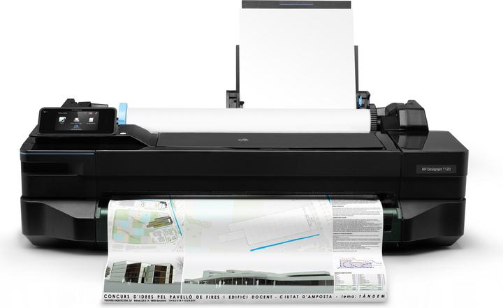 Actual product image HP T120, 24" DesignJet (Ink, Colour)