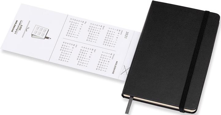 Produktbild Moleskine Wochenkalender (A6, Harter Einband, Englisch)