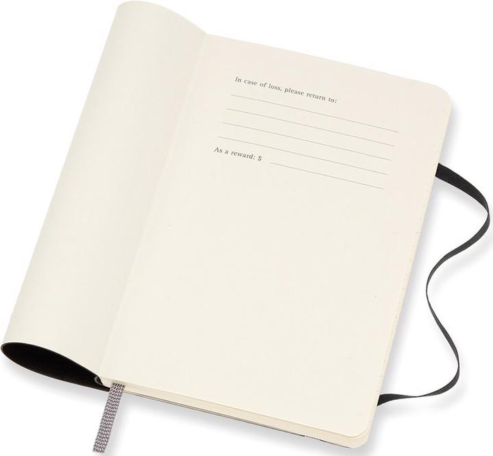 Produktbild Moleskine Wochen-Notizkalender (A6, Weicher Einband, Englisch)