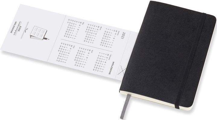 Produktbild Moleskine Wochen-Notizkalender (A6, Weicher Einband, Englisch)