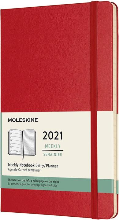 Produktbild Moleskine Wochen-Notizkalender (A5, Englisch)