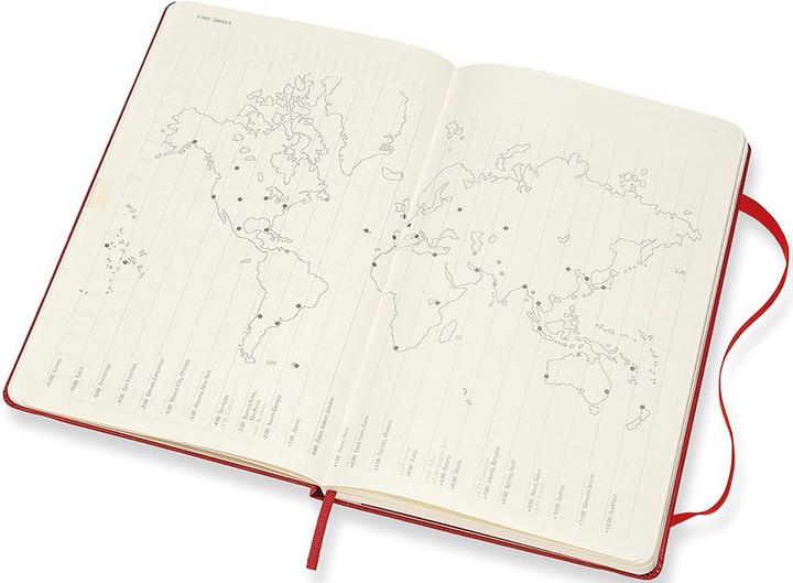 Produktbild Moleskine Wochen-Notizkalender (A5, Englisch)