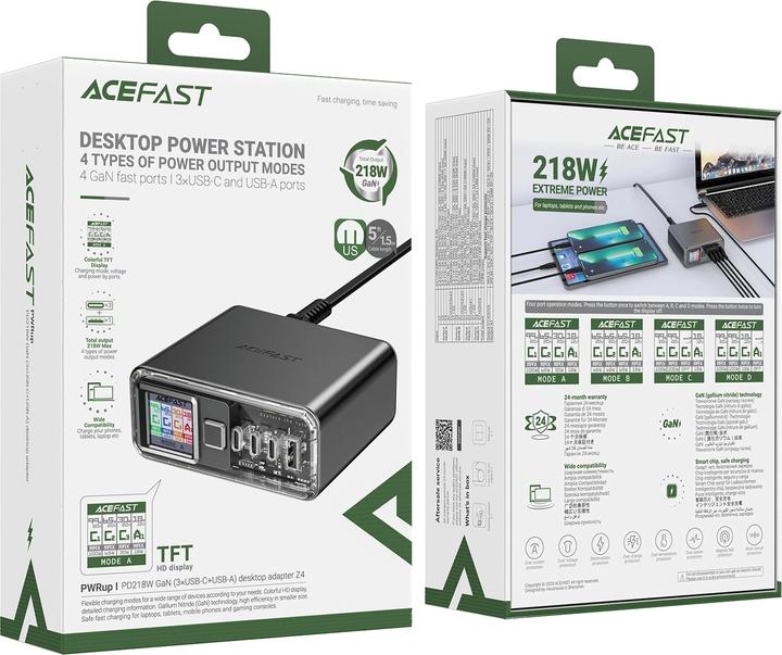 Actual product image Acefast Desktop Power Station (4 Ports)