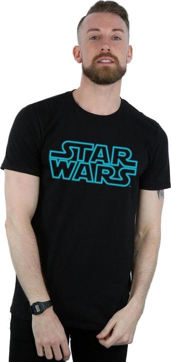 Produktbild Star Wars Neon Sign Logo TShirt (S)