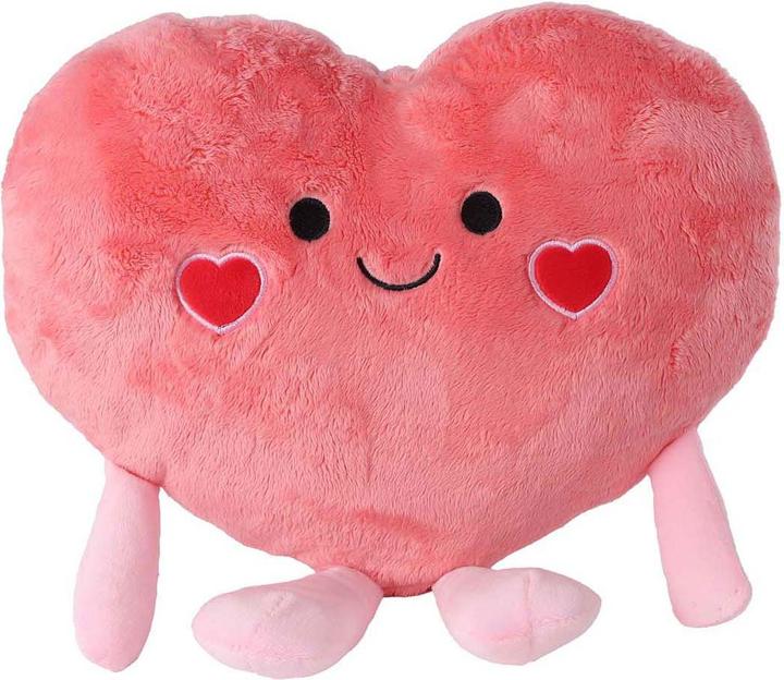 Produktbild Sombo Herz Plüsch rosa (32 cm)