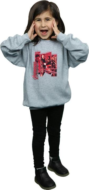 Image du produit - Sweat AVENGERS TEAM COLLAGE - Fille (140, 146)