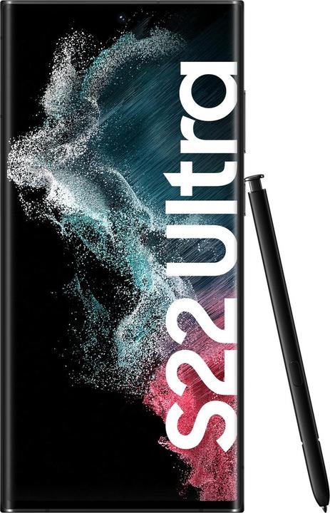 Produktbild Samsung Galaxy S22 Ultra EU (512 GB, Phantom Black, 6.80", Dual SIM, 108 Mpx, 5G)