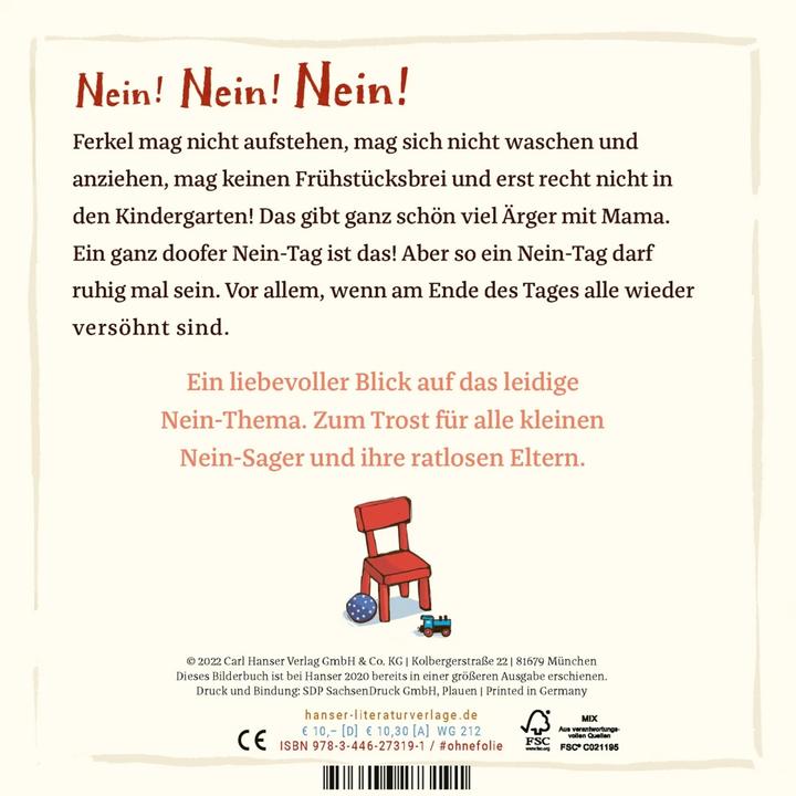Produktbild Das kleine Nein-Schwein (Deutsch, Henrike Wilson, 2022)