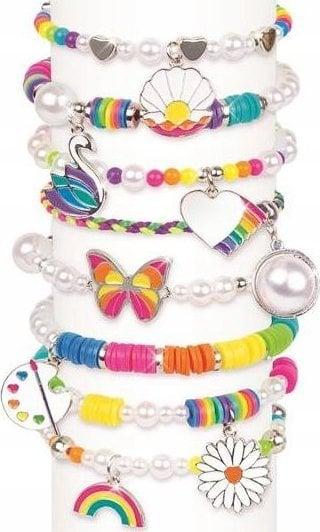 Actual product image Make it Real DIY Jewellery set Rainbows and pearls