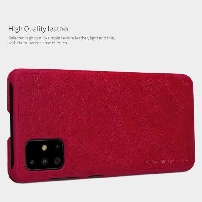 Actual product image Nillkin Qin Series (Samsung Galaxy A71)