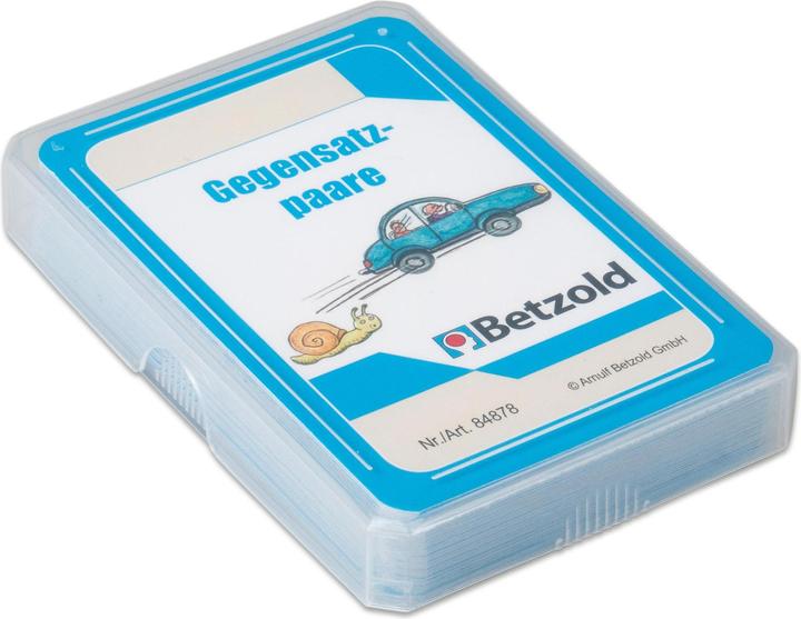 Actual product image Betzold Basic vocabulary card set - for the magic cylinder (German)