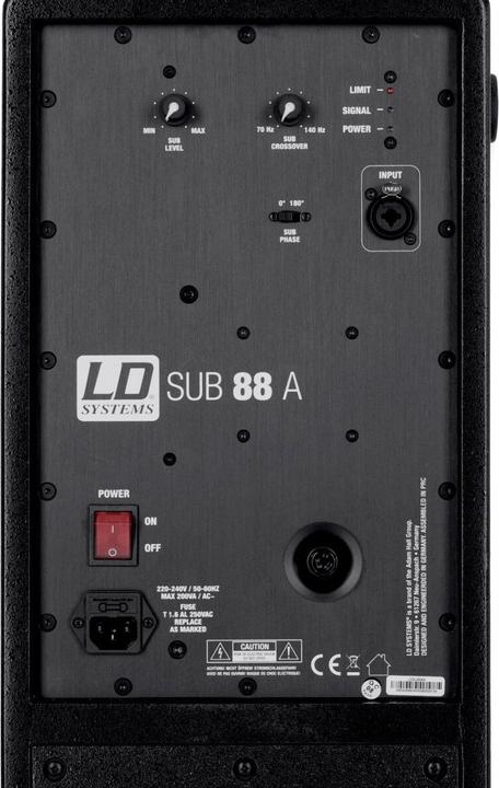 Produktbild LD Systems SUB 88 A 2 x (Aktiv, 1x 600 W)