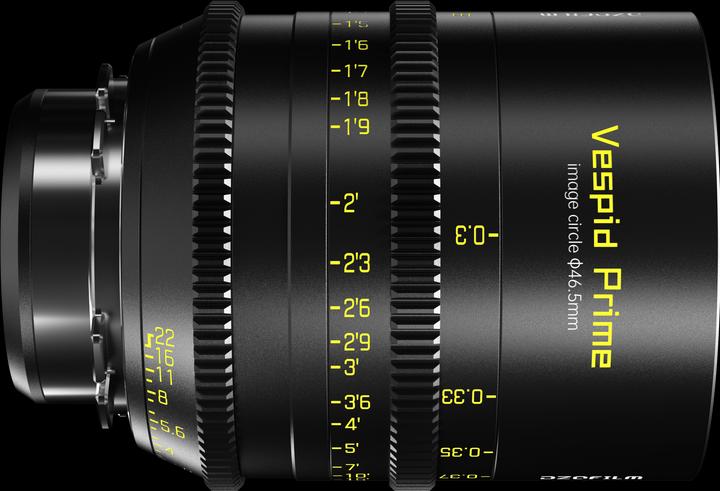 Actual product image Dzofilm Vespid 25mm T 2.1 Cine PL Mount (Manual Focus) (PL, full size)