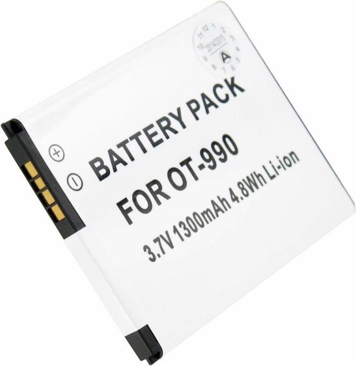 Immagine prodotto Alcatel Batteria One Touch 990 Nero Bluastro, CA (Accumulatore di carica elettrica, One Touch 990)