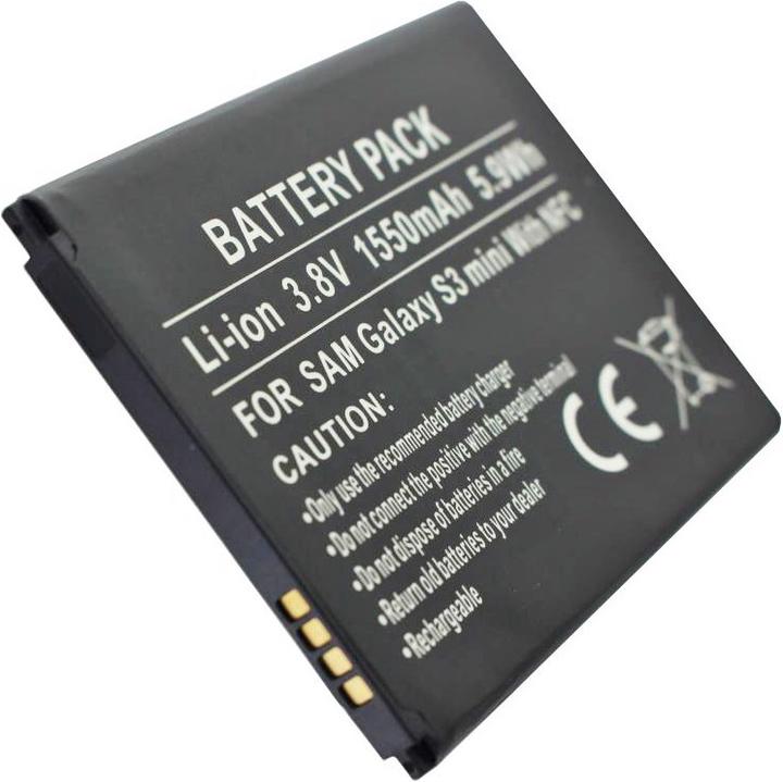 Actual product image Samsung Battery Mobile phone Galaxy S III Mini, GT-I8190, EB-L1M7FLU with NFC