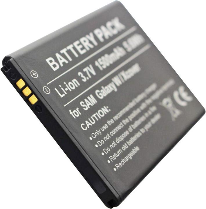 Image du produit Samsung Batterie Galaxy W, Galaxy S WiFi 3.6, Galaxy Xcover, Omnia W, Wave 3, GT-i8150