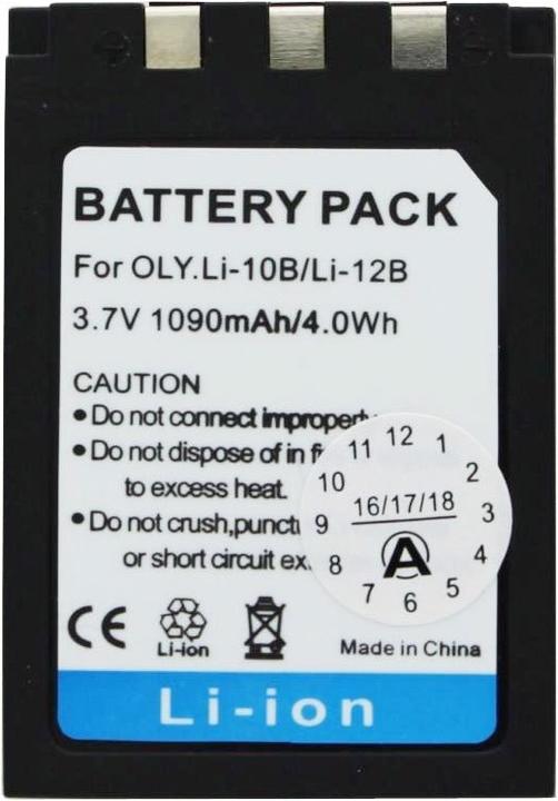 Immagine prodotto Olympus Batteria LI-10B, LI-12B (Accumulatore di carica elettrica)