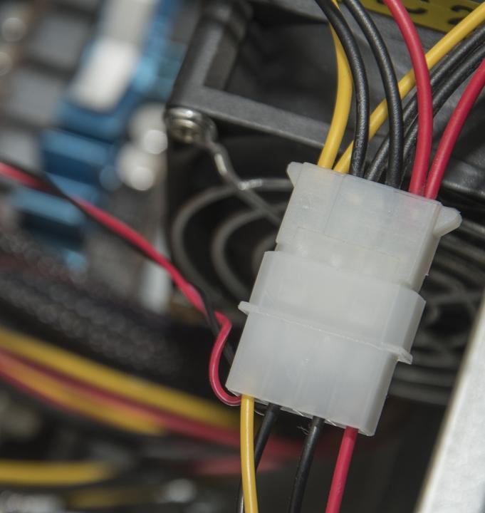Image du produit Gembird FANCASE-4 Ventilateur pour boîtier PC avec connecteur d'alimentation à 4 broches (80 mm, 1 x)