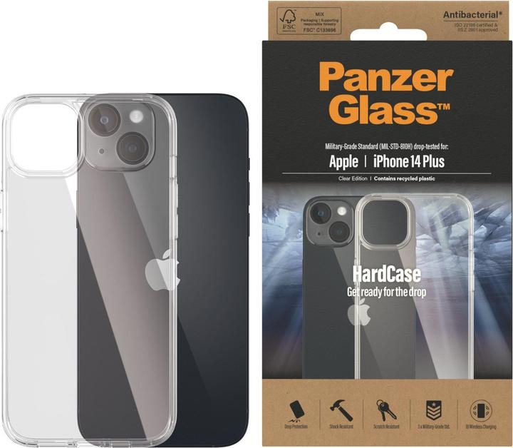 Produktbild PanzerGlass Back Cover Hard Case iPhone 14 Plus Transparent (Apple iPhone 14 Plus)