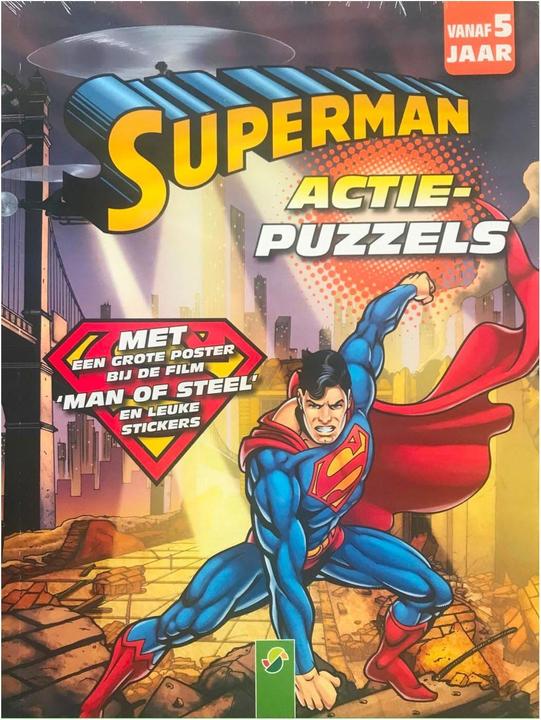 Produktbild Superman Action Letter Puzzles, Mazes Activity Book
