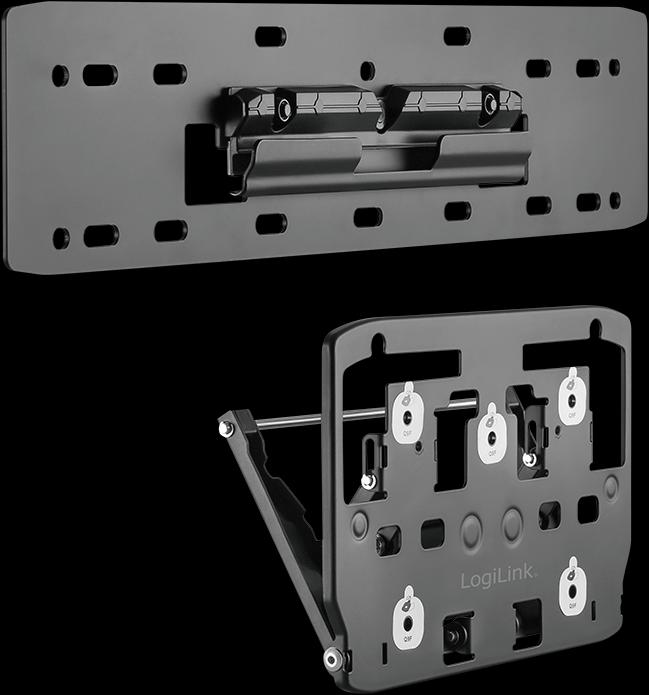 LogiLink TV Wandhalterung (Wand, 75", 50 kg)