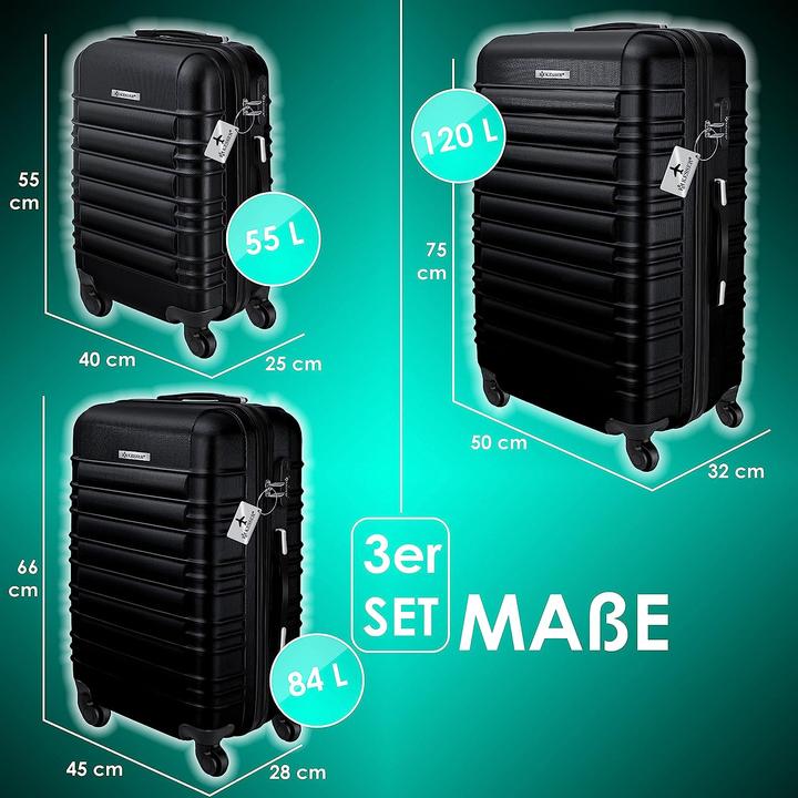 Image du produit Kesser Noir (120 l, M (50 - 90l), L (90 - 115l), XL (à partir de 115l))