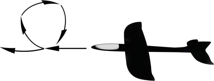 Actual product image Jamara Pilo XL foam glider EPP