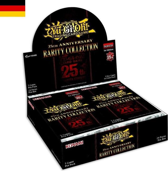 Actual product image Yu-Gi-Oh ! TCG 25th Anniversary Rarity Collection Booster Display (24) (German, Booster display)