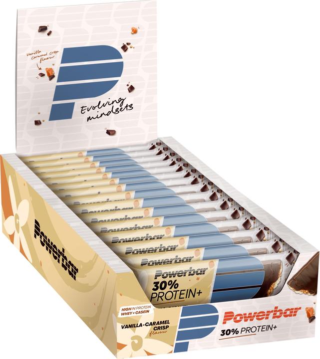 Image du produit Powerbar Protéine Plus 30% (Vanille, Caramel, 15 pcs, 825 g)