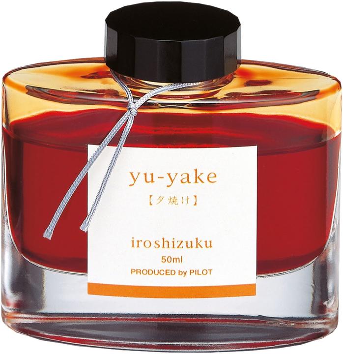 Immagine prodotto Pilot Inchiostro Iroshizuku 50ml - YU-YAKE (cartucce d'inchiostro, Arancia)