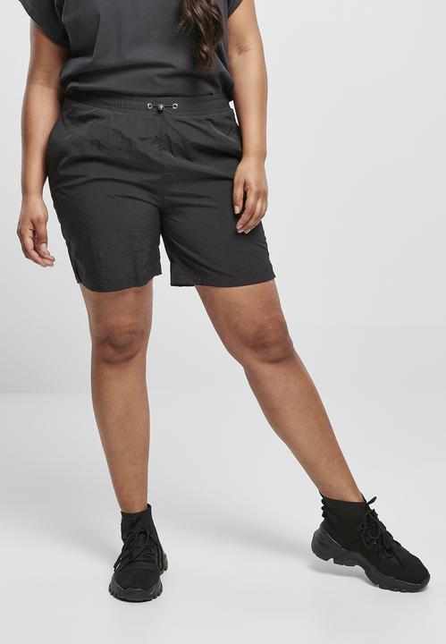 Actual product image Urban Classics Ladies Crinkle Nylon Shorts (XS)