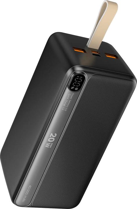Actual product image Krüger&Matz POWER BANK Kruger&Matz 40000 mAh Li-Ion with QC and PD functions (40000 mAh)