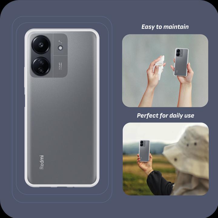 Actual product image Cazy Soft TPU protective cover (Xiaomi Redmi 13C)
