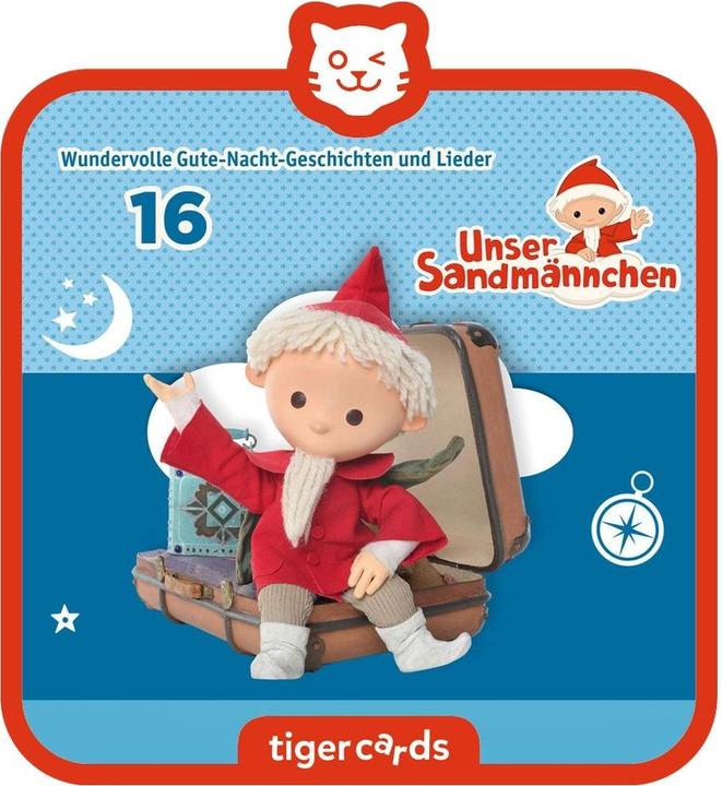 Produktbild Tigermedia Tigercard Unser Sandmännchen Was fliegt da durch die Nacht? (Deutsch)