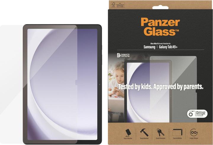 Produktbild PanzerGlass Ultra-Wide Fit (1 Stück, Galaxy Tab A9+)