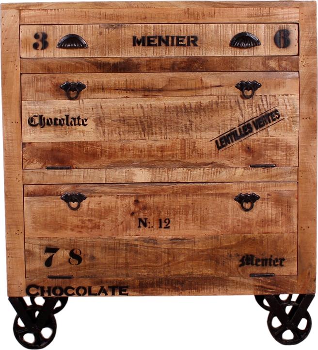 Actual product image SIT Möbel Wardrobe set Rustic natural antique 5-piece