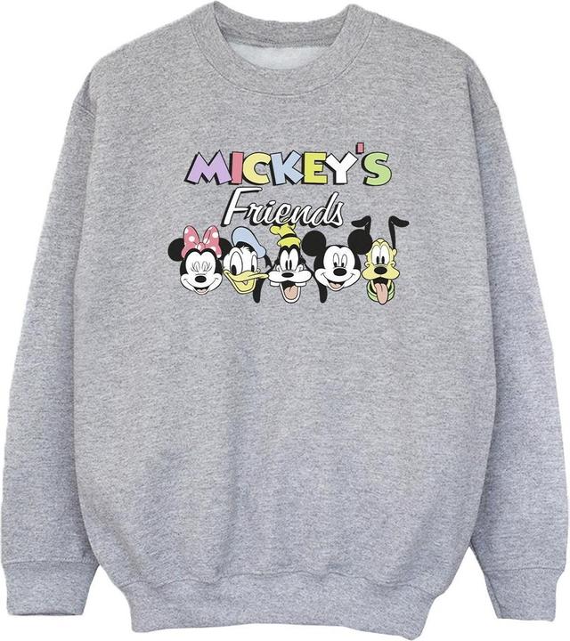 Produktbild Disney Mickey Mouse And Friends Faces Sweatshirt Mädchen (152, 158)