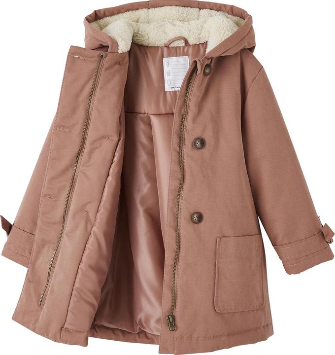 Produktbild Vertbaudet Mädchen Winterjacke mit Kapuze, Wattierung Recycling-Polyester (122)