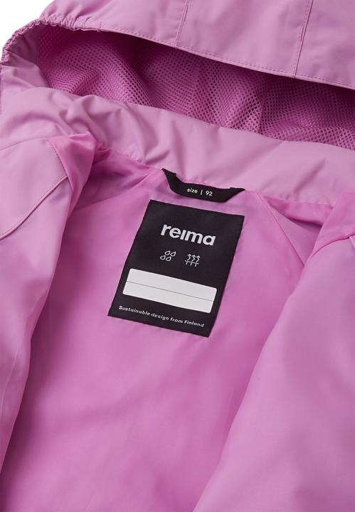 Actual product image Reima tec toddler rain overall Toppila Lilac (80)