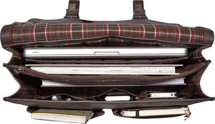 Image du produit Leonhard Heyden Porte-documents 2 compartiments Dakota (16 l, Bagage à main (jusqu'à 50l))