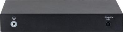 Actual product image Dahua Switch||CS4010-8GT-110|Type L2|Desktop/pedestal|8x10Base-T / 100Base-TX / 1000Base-T|PoE ports 8|DH- (10 Ports)