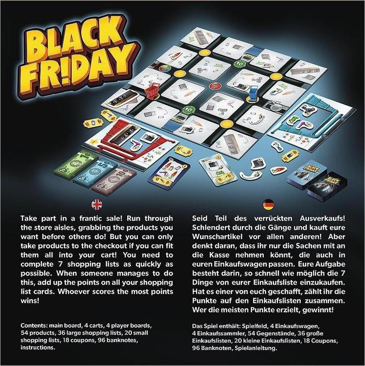 Produktbild Trefl Black Friday EN/DE (Englisch, Deutsch)