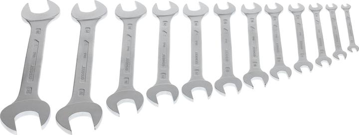 Productafbeelding Gedore Dubbele steeksleutelset 12te (34 mm, 18 mm, 11 mm, 12 mm, 20 mm, 19 mm, 27 mm, 15 mm, 13 mm, 25 mm, 6 mm, 21 mm, 7 mm, 33 mm, 14 mm, 29 mm, 8 mm, 10 mm, 30 mm, 23 mm, 26 mm, 22 mm, 17 mm, 28 mm, 9 mm, 16 mm, 32 mm, 24 mm, 31 mm)