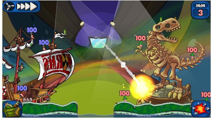 Actual product image Microsoft Worms 2 Armageddon