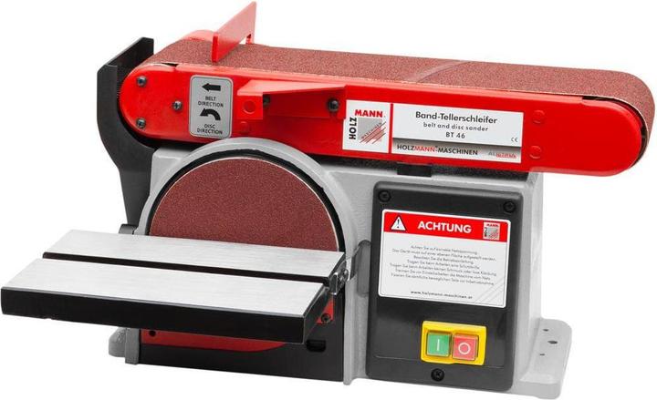 Actual product image Holzmann BT46 230V (Bench grinder, Belt sanders, 250 W)