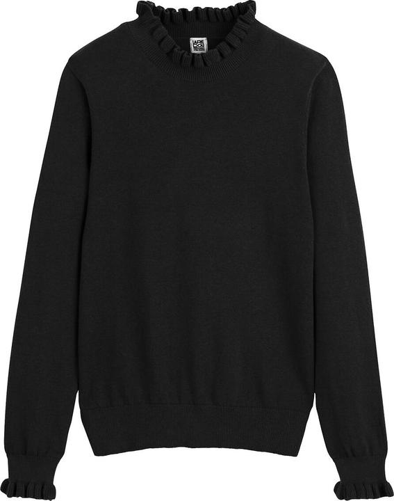 Immagine prodotto La Redoute Collections Maglia con colletto a balze e maniche lunghe (38)