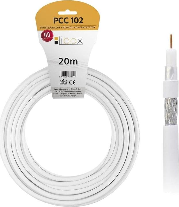 Produktbild Libox Kabelis SAT Trishield HD/20m PCC102-20 (Antennenkabel)
