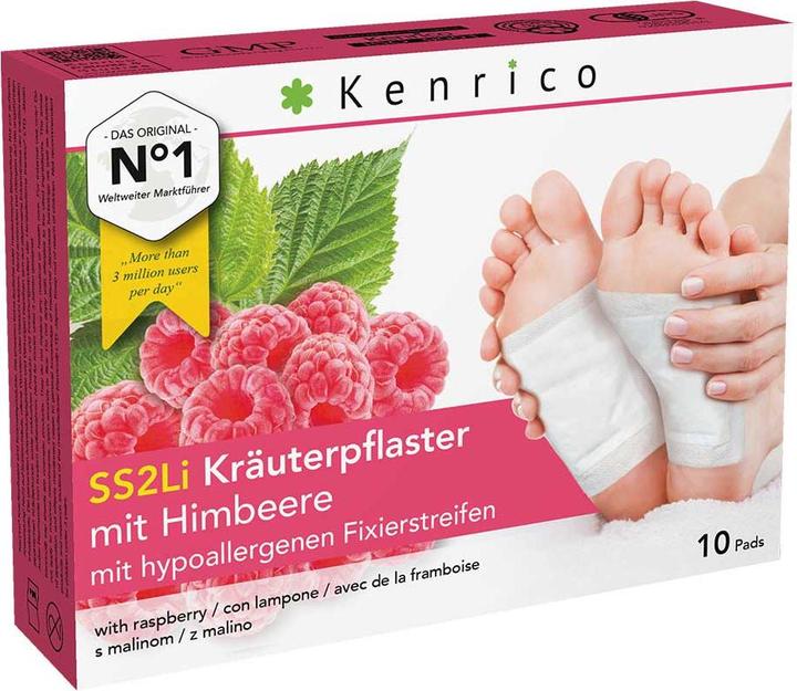 Immagine prodotto Kenrico Cerotto alle erbe con pianta di lampone (10 x)