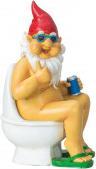 Produktbild IKO Zwerg nackt sitzend auf Toilette h=25,5cm b=15cm